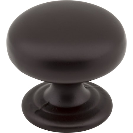 Elements 1-1/4" Diameter Dark Bronze Florence Cabinet Mushroom Knob 2980ORB